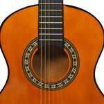 Vidaxl jeu de guitare classique d'enfants et débutants 8 pièces 1/2 34"