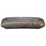 vidaXL Lavabo Gris 50x35x10 cm Marbre