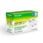 TP-LINK Kit de 2 CPL 600 Mbps - 1 Port Ethernet et Prise Intégrée