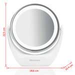 Medisana Miroir cosmétique 2-en-1 CM 835 12 cm Blanc 88554