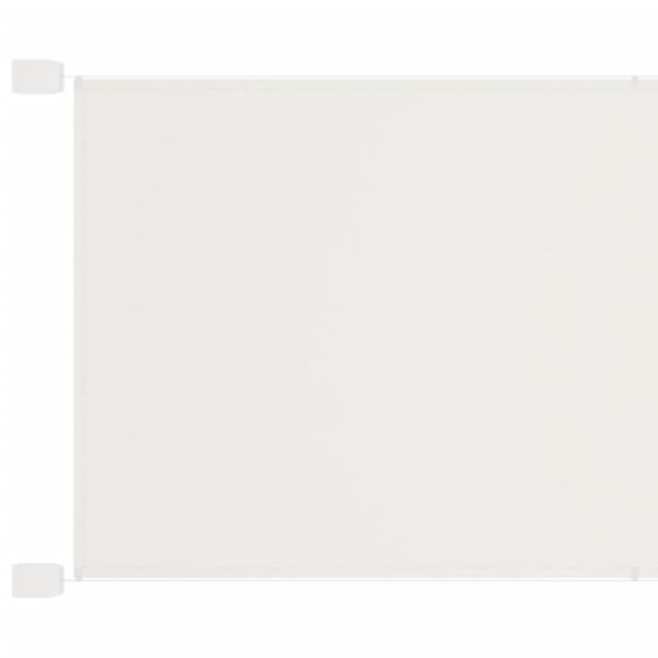 vidaXL Auvent vertical Blanc 60x1000 cm Tissu oxford