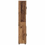 vidaXL Meuble de salle de bain haut Bois ancien 30 x 35 x 192 cm