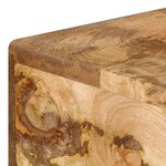 vidaXL Bureau avec tiroirs Bois solide de manguier 110x50x76 cm