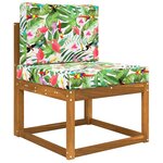 vidaXL Coussin de canapé d'extérieur 2 Pièces coloré Polyester