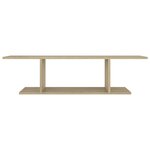 vidaXL Meuble TV mural Chêne sonoma 103x30x26 5 cm