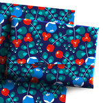 KIT Feuille cadeau réutilisable L Bleu Arras