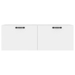 vidaXL Armoire murale Blanc 100x36 5x35 cm Bois d'ingénierie