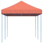 vidaXL Tente de fête Terre cuite 292 x 580 x 315 cm Tissu Oxford