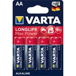 Alkaline batterie 'max tech'  mignon (aa/lr6) varta