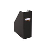 Porte-revues Officebyme Dos 100mm - Noir - X 2 - Exacompta