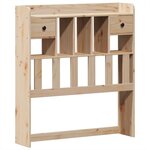 vidaXL Cadre de lit sans matelas 90x190 cm bois de pin massif