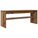 vidaXL Meuble TV Bois ancien 100 x 30 x 40 cm Bois d'ingénierie