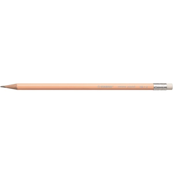 crayon graphite swano pastel HB bout gomme STABILO