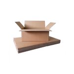 Lot de 20 cartons simple cannelure 59 x 39 x 26 (x10)