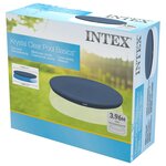 Intex Couverture de piscine ronde 396 cm 28026