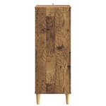 vidaXL Buffet Bois ancien 33 x 34 5 x 90 cm Bois d'ingénierie