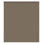 vidaXL Store enrouleur occultant café 125x130cm largeur du tissu