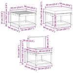 vidaXL Ensemble de canapés d'extérieur 6 Pièces Naturel et Beige