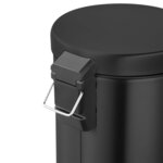 Eko poubelle à pédale classic 3 l noir