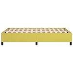 vidaXL Cadre de lit Vert 120 x 200 cm Tissu