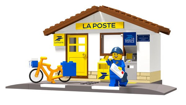 LEGO Le Bureau Historique  – Édition Collector limitée à 3000 exemplaires La Poste