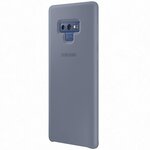 Samsung coque silicone note9 - bleu