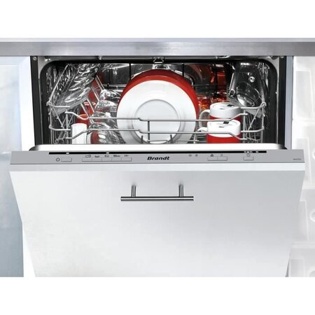 BRANDT VH1772J - Lave vaisselle encastrable - 12 couverts - 47 dB - A++ - L 59,8 cm