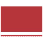 vidaXL Auvent rouge Manuel Rouge 500 × 300 cm tissu