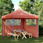 vidaXL Tente de fête Terre cuite 292 x 292 x 315 cm Tissu Oxford