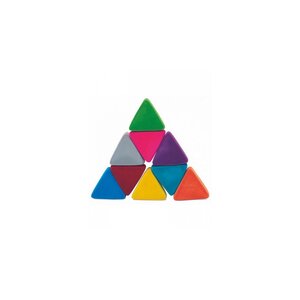 Jeu educatif triangles 9 pieces