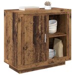 vidaXL Buffet Bois ancien 80 x 40 x 75 cm Bois d'ingénierie