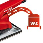 Einhell ponceuse vibrante 250w te-os 2520 e