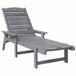 vidaXL Mobilier de jardin lounge 3 Pièces Gris clair 38 x 38 x 46 cm