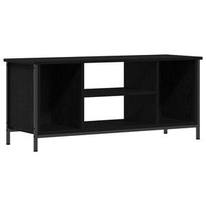 vidaXL Meuble TV Chêne noir 102 x 35 x 45 cm Bois d'ingénierie