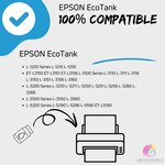 Pack compatible avec EPSON 103 ECOTANK  4 bouteilles d'encre