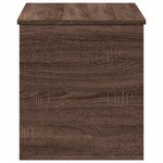 vidaXL Boîte de rangement chêne marron 100x42x46 cm bois d'ingénierie
