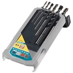 Wolfcraft jeu de forets à pierre 6 pièces professional 3-10 mm 7119000