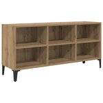 vidaXL Ensemble meuble TV Marron 103 5 x 30 x 50 cm Bois d'ingénierie