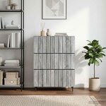 vidaXL Armoire à tiroirs 66 x 34 5 x 92 cm Bois d'ingénierie