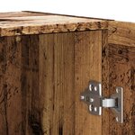 vidaXL Buffet vieux bois 120x30 5x70 cm bois d'ingénierie