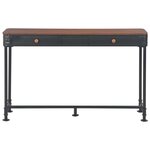 vidaXL Table console avec 2 tiroirs 120x30x75 cm Bois de sapin massif