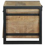 vidaXL Coffres de rangement 40 x 30 x 30 cm Bois de manguier massif