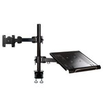 Newstar support de bureau réglable pour moniteur 10"-27" 10-43 cm noir