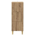 vidaXL Armoire à tiroirs 33 x 34 5 x 90 cm Bois d'ingénierie