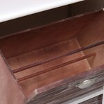 vidaXL Armoire à chaussures Marron 50 x 28 x 98 cm Bois de Paulownia