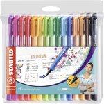 Pochette x 15 stylos-feutres STABILO pointMax Pointe moyenne assortis x 5 STABILO