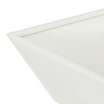 vidaXL Jardinière en Métal Blanche Métal Moyen Jardinières