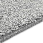 vidaXL Tapis de bain 2 Pièces Gris 50 x 50 cm Polypropylène