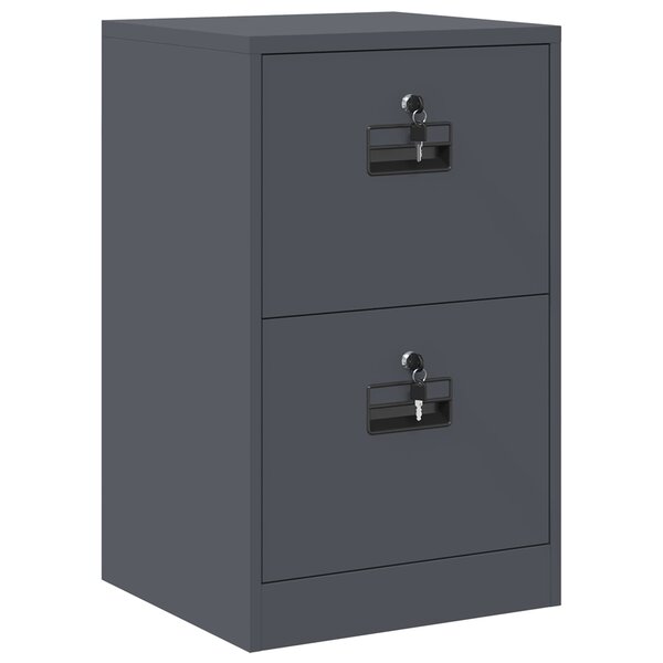 vidaXL Cabinet de Dossier avec tiroir Anthracite 44 x 50 x 106.5 cm