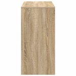vidaXL Bureau Chêne sonoma 90 x 37 5 x 75 cm Bois d'ingénierie